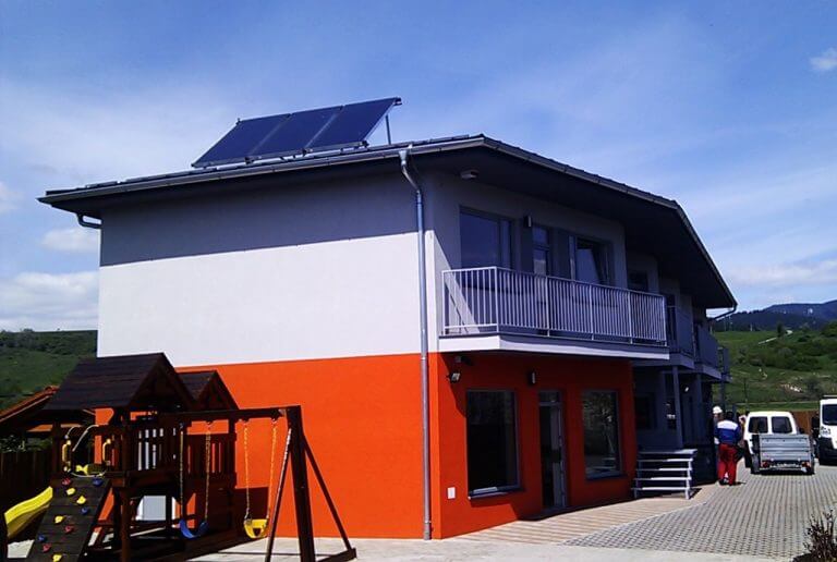 Záhradné apartmány Zária v Ružomberku – budova s vypracovaným energetickým certifikátom