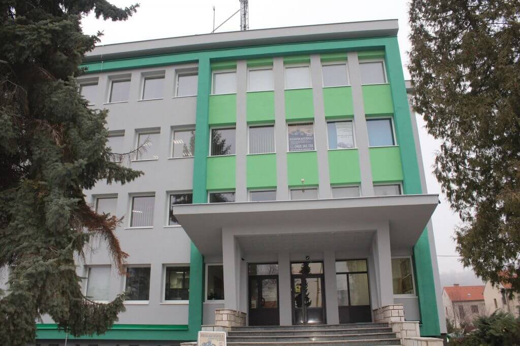 Prešov-Najvyšší kontrolny urad SR Budova Najvyššieho kontrolného úradu SR v Prešove s energetickým certifikátom